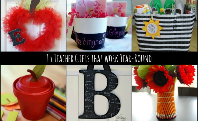 15+ Fun Teacher Gift Ideas