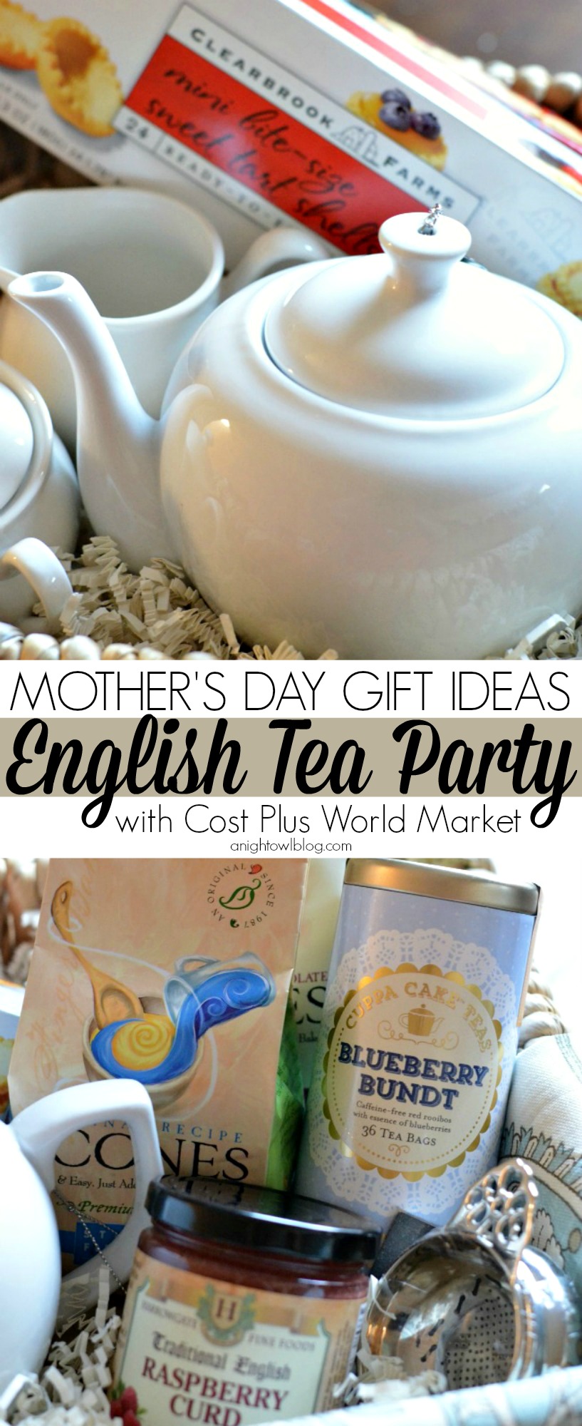 Mother's Day Gift Ideas - English Tea Party